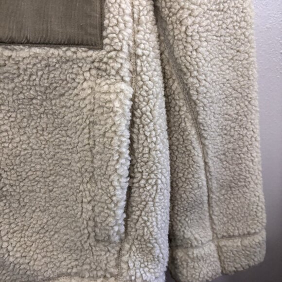 Polham Japan Sherpa Heavy Weight Jacket Front Pocket Beige Men XXL - Picture 3 of 12